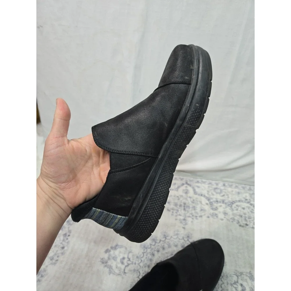 Skechers Hands Free Slip-ins BOBS Skipper Wave Stay Snug Women's 8.5 Black